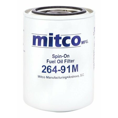 MITCO SPIN ON FUEL OIL FILTER 264-91M